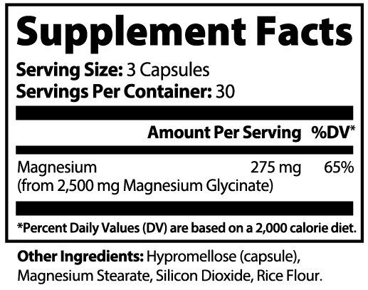 Magnesium Bisglycinate — Sleep, Calm & Muscle Recovery