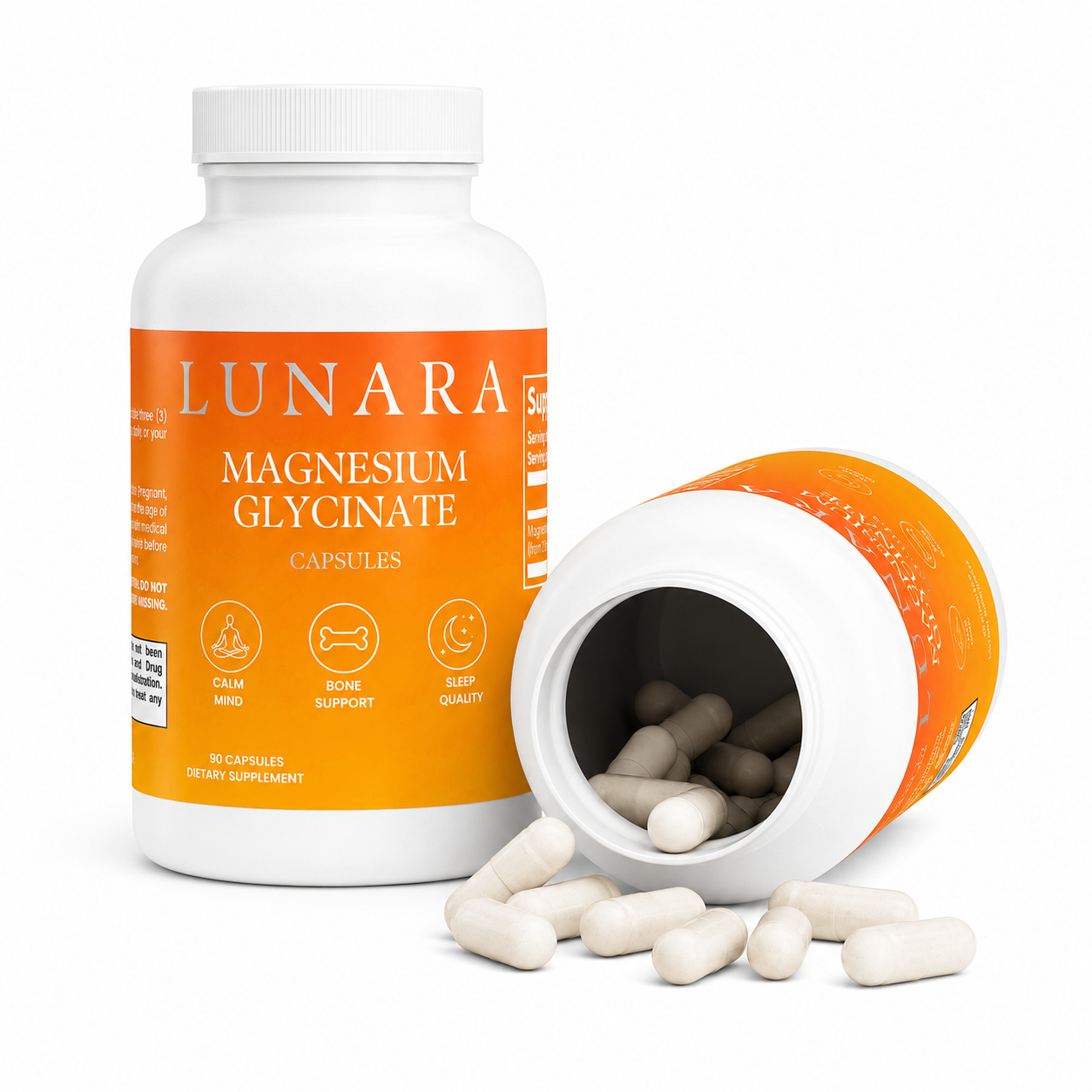 Magnesium Bisglycinate — Sleep, Calm & Muscle Recovery