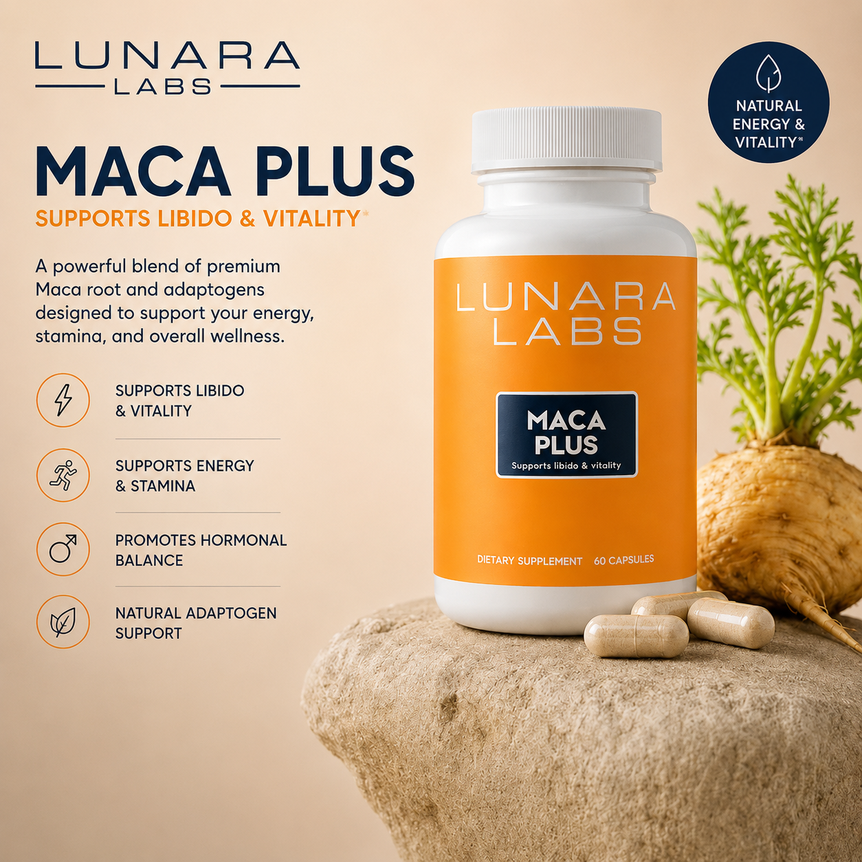 Lunara Maca Plus